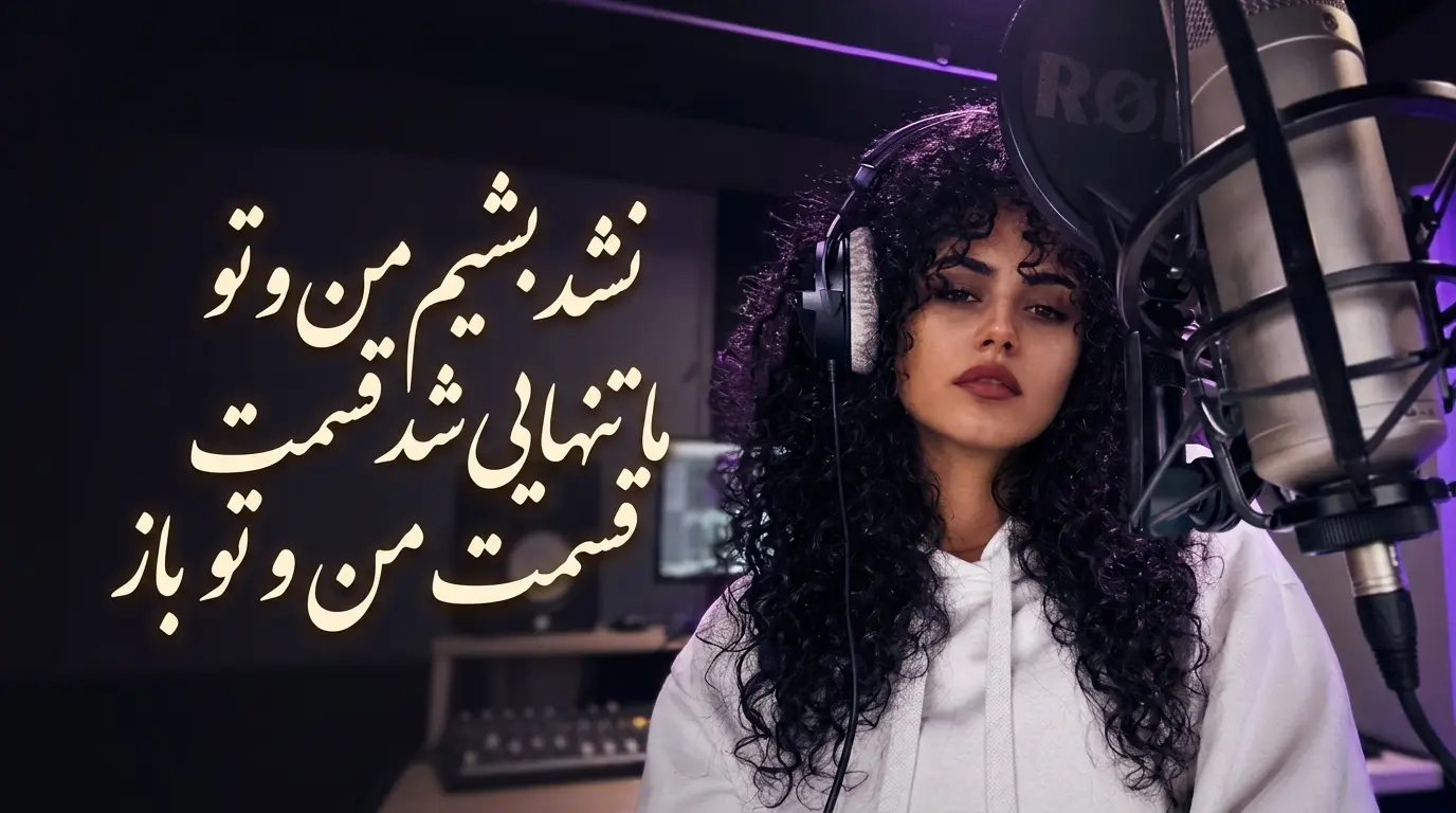 دانلود آهنگ نشد بشیم من و تو ما تنهایی شد قسمت من و تو باز صدای زن